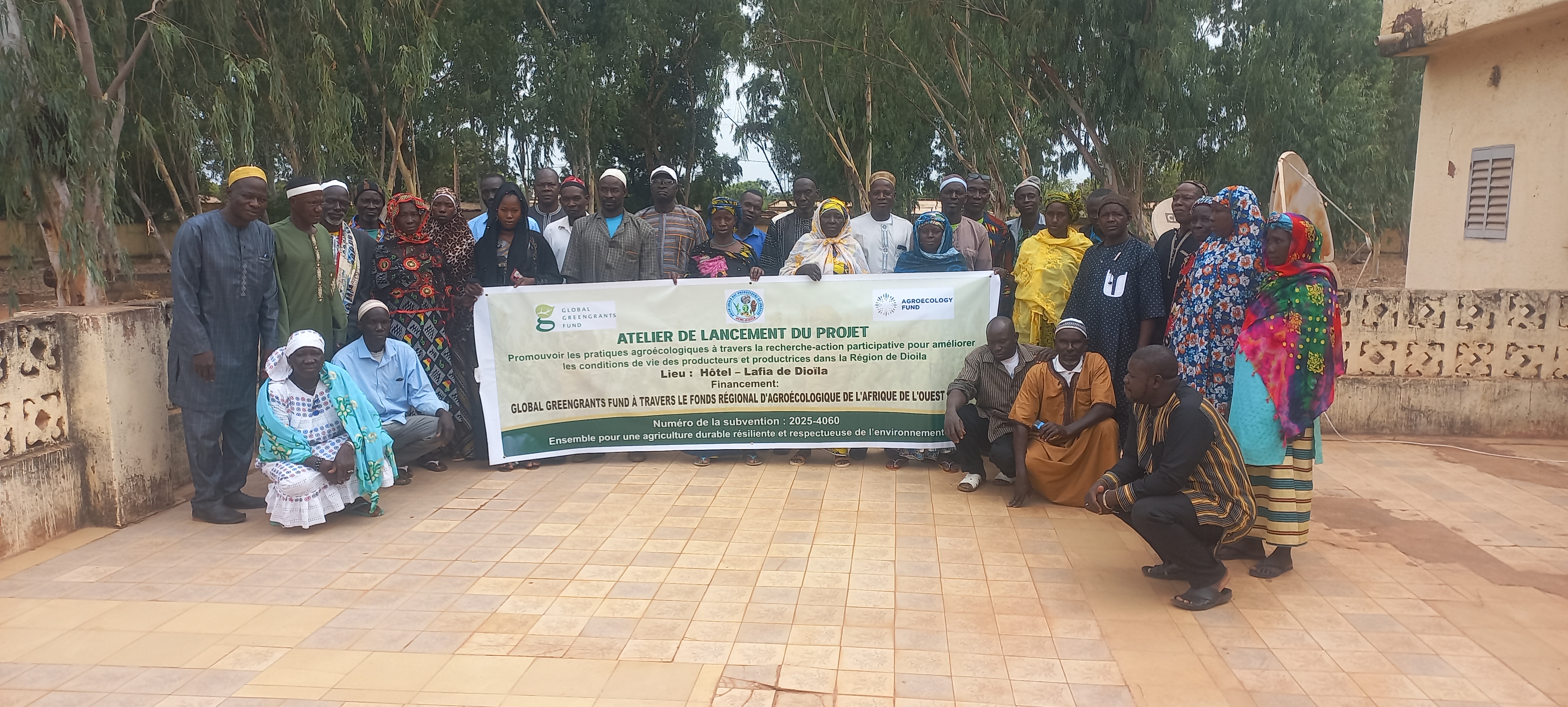Lancement d’un projet de promotion des pratiques agroécologiques par la recherche-action participative